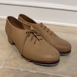 Tan Leather Tap Shoes